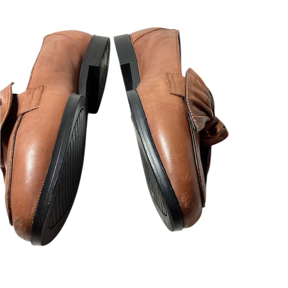 Mootsies Tootsies Brown Loafers with Bow Detail - Picture 4 of 6